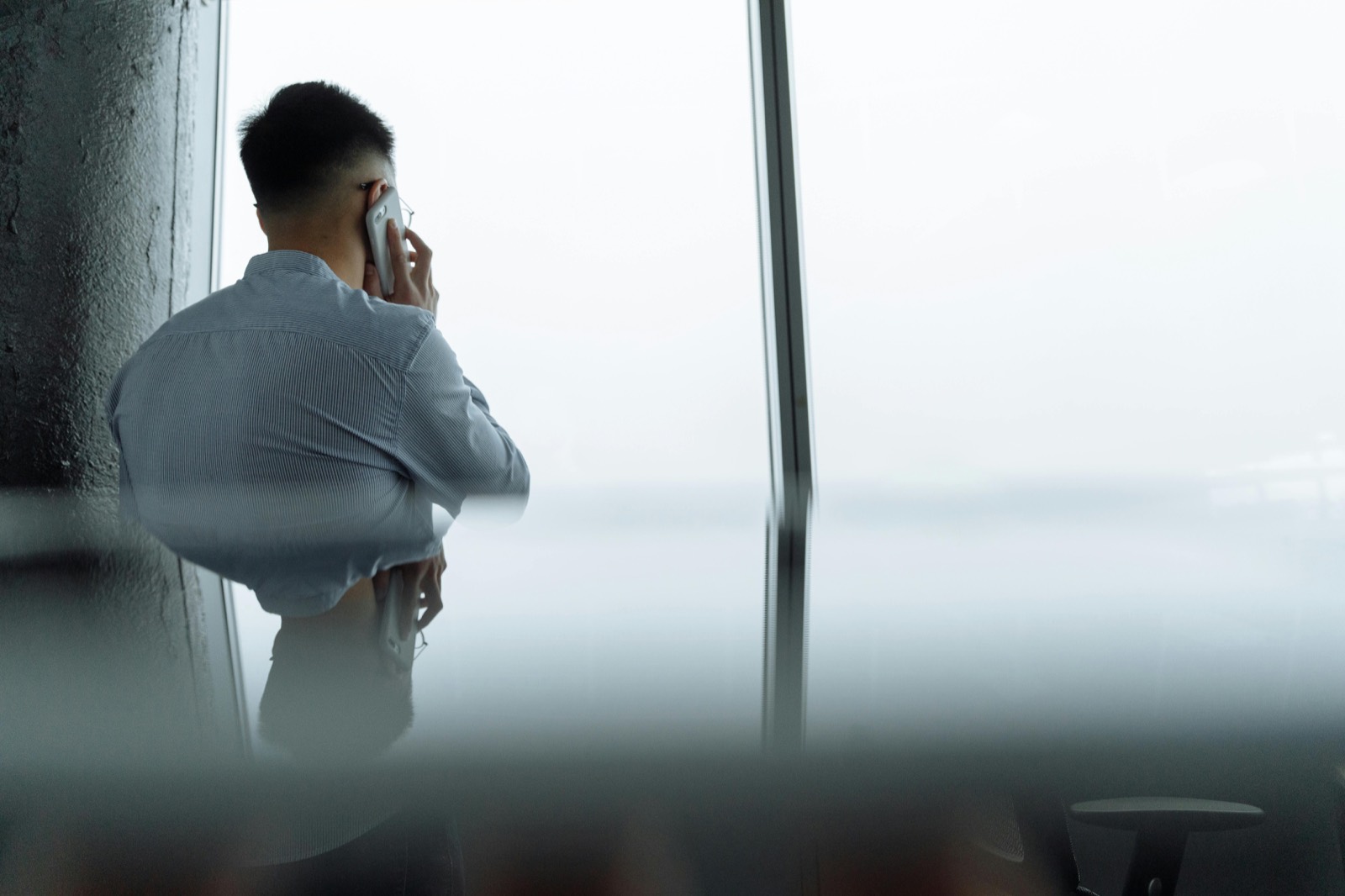 Shop staff following up with an insurance company about an estimate